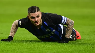 Icardi perdió la cinta de capitán en el Inter de Milán. | Foto: AFP Icardi perdió la cinta de capitán en el Inter de Milán. | Foto: AFP