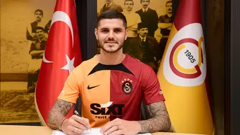 Mauro Icardi firmó contrato con el Galatasaray hasta el final de temporada