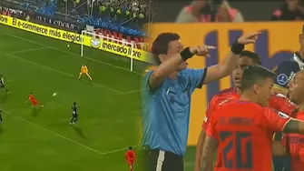 Maximiliano Guerrero anotó el 1-0 de la U de Chile ante Alianza Lima y el árbitro lo anuló / ESPN