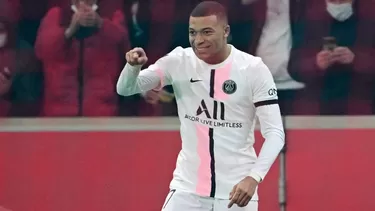 Kylian marcó un golazo en el 5-1 del PSG ante Lille. | Foto: AFP/Video: Bein Sports