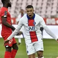 Mbappé marcó un doblete: PSG goleó 4-0 al colista Dijon y se colocó segundo en la Ligue 1