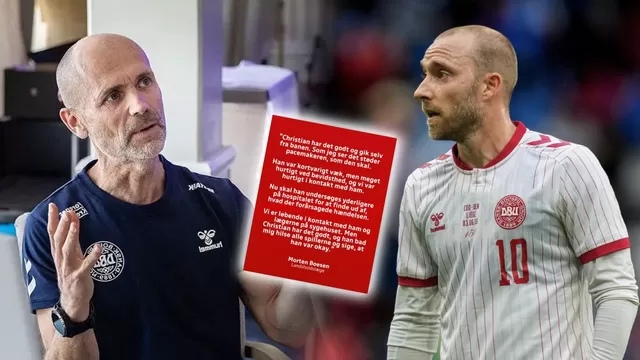 Morten Boesen, médico de Dinamarca, dio a conocer detalles de cómo se encuentra Christian Eriksen tras desmayo / Fuente: @PurelyFootball / SportsCenter