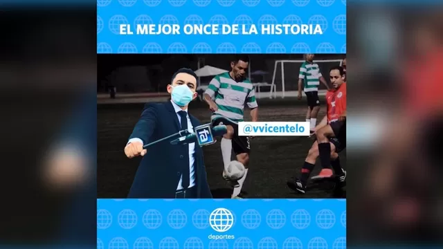 El Mejor Once de la Historia: Vladimir Vicentelo eligió a su equipo soñado