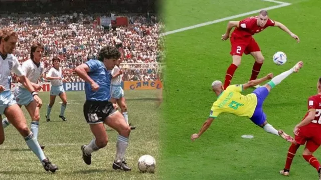 Desde el de Maradona hasta uno de Richarlison, FIFA elige mejores goles en la historia de los Mundiales. | Video: América Deportes / Fotos: BBC