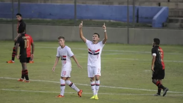 Melgar cayó goleado por Sao Paulo y dijo adiós a Copa Libertadores Sub 20
