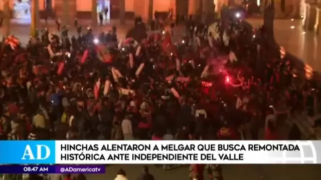 Melgar: Impresionante banderazo previo al duelo ante Independiente del Valle