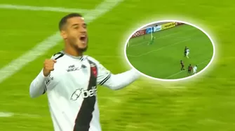 Coutinho se mandó un tremendo golazo en el Melgar vs Vasco Da Gama / Captura / DirecTV