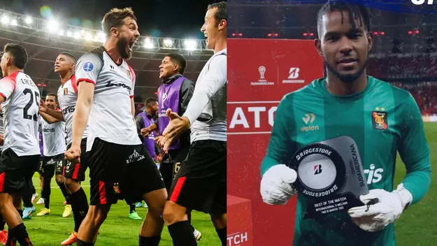 Melgar en semis de la Sudamericana: Cáceda y Deneumostier en el equipo de la semana