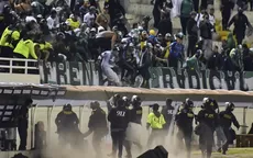 Melgar vs. Deportivo Cali: Hinchas colombianos provocaron disturbios en las tribunas - Noticias de copa-alemana