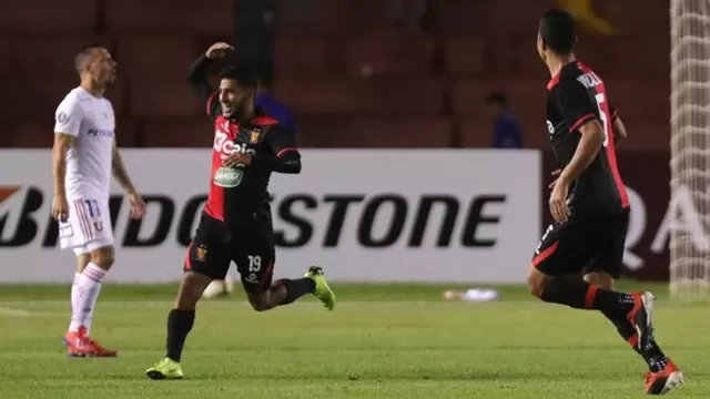 Melgar venció 1-0 a la U. de Chile en duelo de ida por la Libertadores