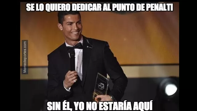 Recuerda los memes de Cristiano Ronaldo y su tercer Balón de Oro