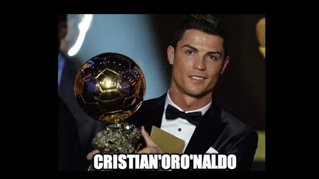 Recuerda los memes de Cristiano Ronaldo y su tercer Balón de Oro-foto-2