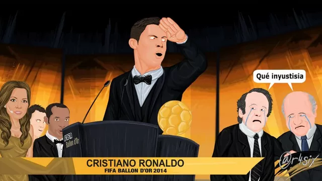 Recuerda los memes de Cristiano Ronaldo y su tercer Balón de Oro-foto-5