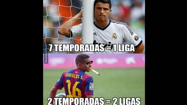 Memes celebran título del Barcelona y se burlan del Real Madrid-foto-1