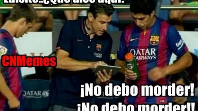 Los memes del debut de Luis Suárez con camiseta del Barcelona-foto-1