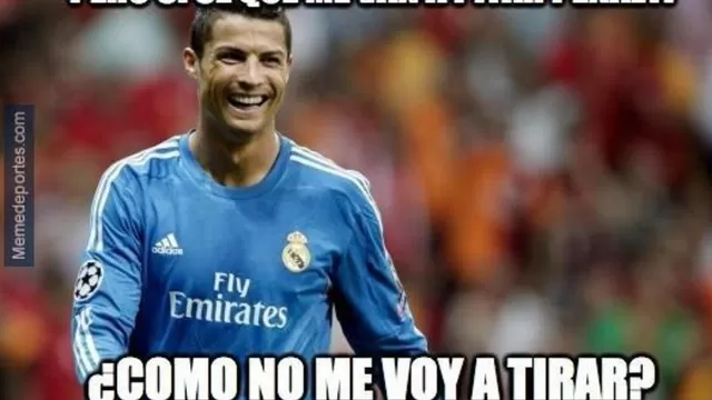 Los memes tras el penal inventado de Cristiano Ronaldo-foto-3