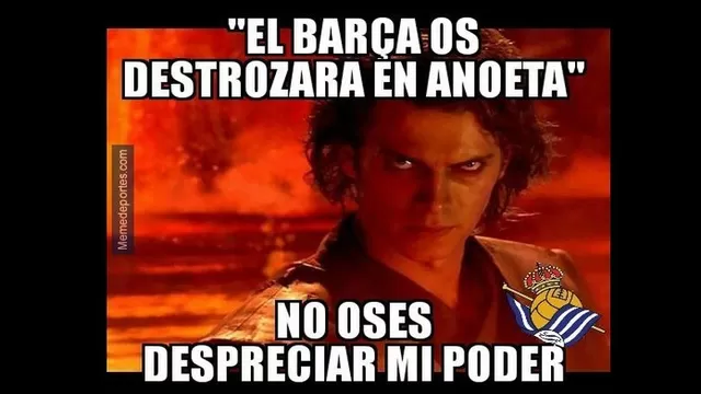 Memes se burlan de la caída del Barcelona ante Real Sociedad en Anoeta-foto-4