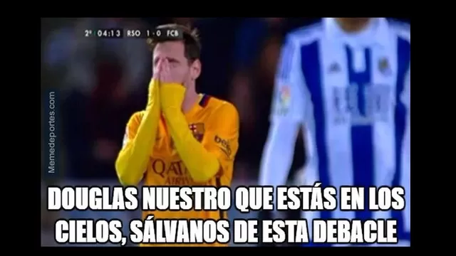 Memes se burlan de la caída del Barcelona ante Real Sociedad en Anoeta-foto-5