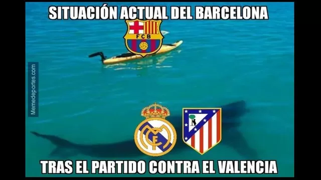 Memes se burlan de la caída del Barcelona ante Valencia en el Camp Nou-foto-4