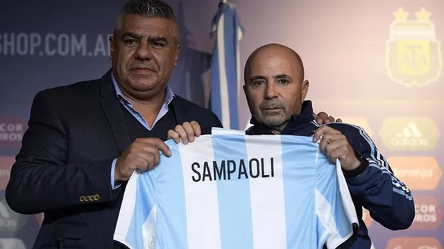 Jorge Sampaoli fue presentado el 1 de junio como DT de Argentina.