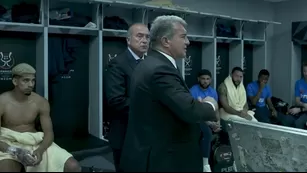 El mensaje de Laporta a los jugadores del Barcelona: Ahora solo falta que empecemos a ganar