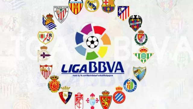 20 clubes conforman la Liga BBVA de Espa&amp;ntilde;a.