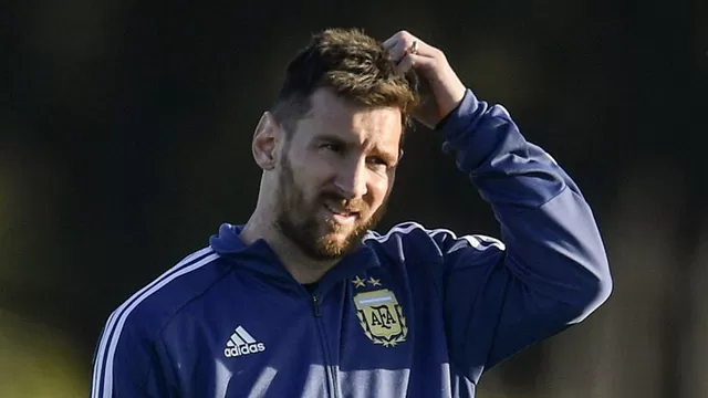 Messi, capitán del seleccionado argentino. | Foto: AFP