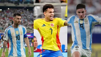 Con Messi, Álvarez y Díaz, el equipo ideal de las semifinales de la Copa América