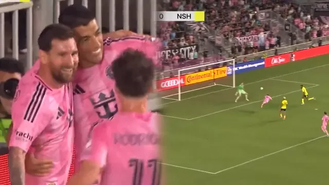 Lionel Messi se lanzó de 'palomita' y anotó golazo para el Inter Miami ante Nashville SC por la MLS / MLS