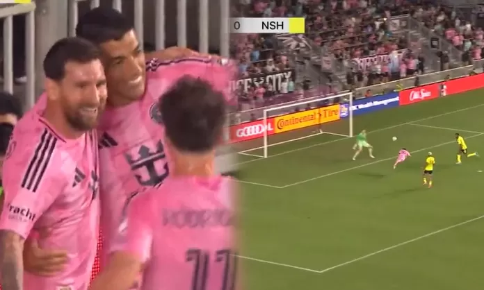 Lionel Messi anotó el 1-0 del Inter Miami vs Nashville SC | América ...