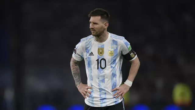 Messi marcó 3-0 de Argentina en la goleada sobre Venezuela. | Foto: AFP.