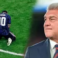 Presidente de Barcelona tuvo ROTUNDA respuesta sobre Messi antes del Argentina vs España Presidente de Barcelona tuvo ROTUNDA respuesta sobre Messi antes del Argentina vs España