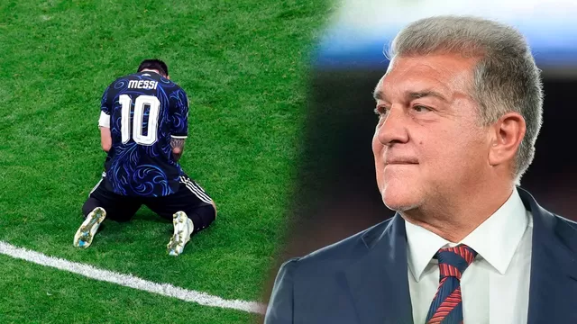 Presidente de Barcelona contundente sobre Messi antes del España vs Argentina / Foto: Argentina y FC Barcelona / Video: El Larguero