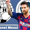 Messi fue elegido como el mejor jugador de la década por delante de Cristiano Ronaldo