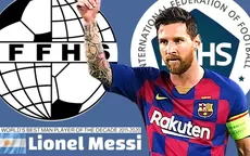 Messi fue elegido como el mejor jugador de la década por delante de Cristiano Ronaldo - Noticias de iffhs
