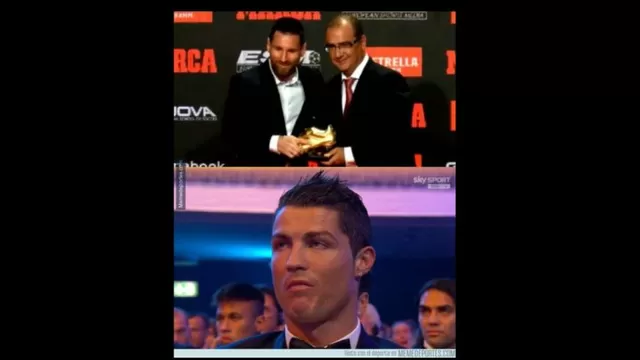 Los memes de la Bota de Oro de Messi.-foto-2