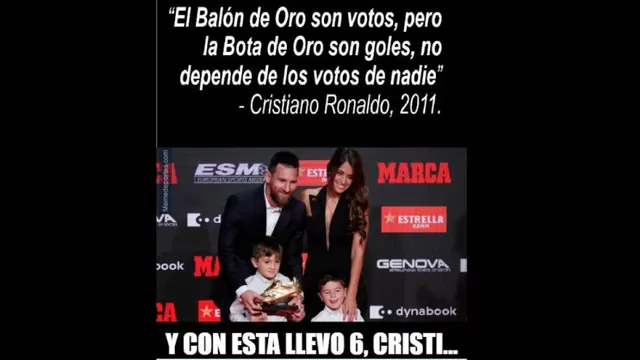 Los memes de la Bota de Oro de Messi.-foto-3