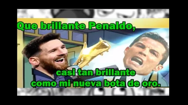 Los memes de la Bota de Oro de Messi.-foto-6
