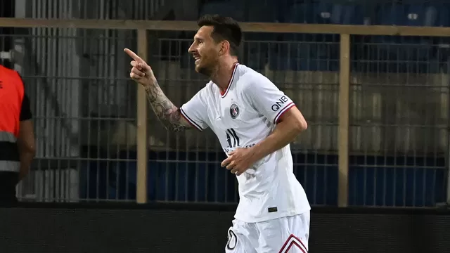 Messi tiene once goles con el PSG en la presente temporada. | Foto: AFP