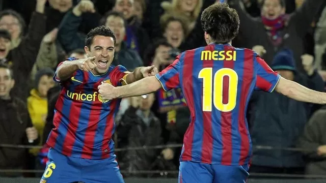 Messi recibió 31 asistencias de Xavi Hernández cuando compartían vestuario en Barcelona. | Foto: IG Messi