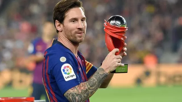 Messi está lesionado del brazo y no jugó el último clásico Barcelona vs. Real Madrid | Foto: AFP.