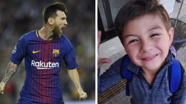 Messi mandó un mensaje de aliento a niño sobreviviente del sismo en México
