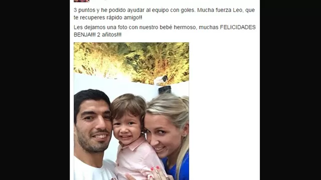 Los mensajes de aliento de Luis Suárez y Neymar para Messi-foto-3