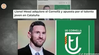 El UE Cornellà pertenece a la Tercera Federación de España y Lionel Messi es su nuevo propietario. | AD