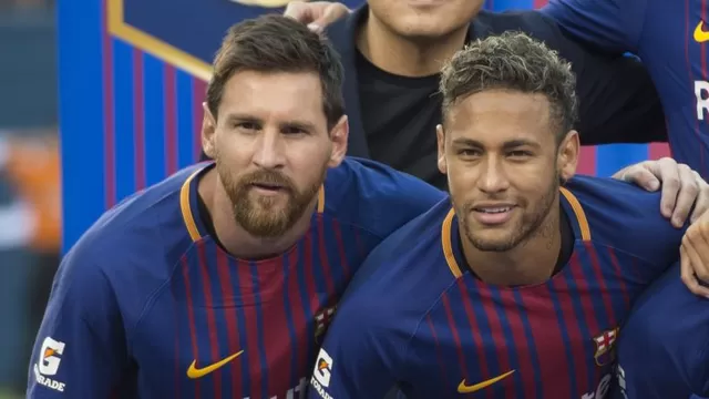 Messi habló sin pelos en la lengua sobre Neymar. | Foto: AFP