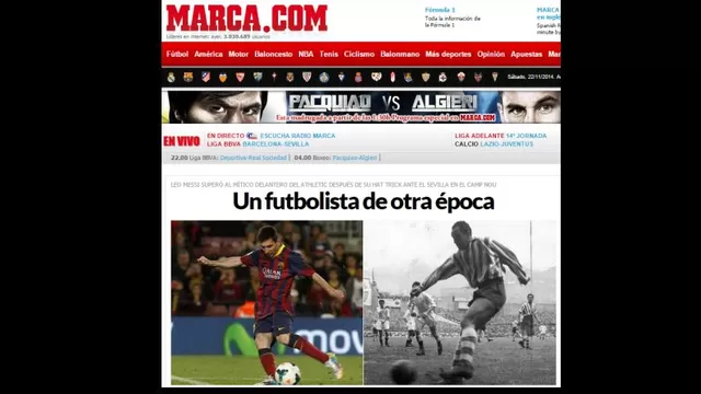 Messi: prensa mundial se rinde ante Leo por récord histórico-foto-2