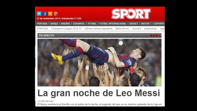 Messi: prensa mundial se rinde ante Leo por récord histórico-foto-3