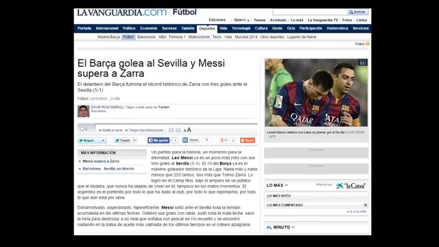Messi: prensa mundial se rinde ante Leo por récord histórico-foto-7