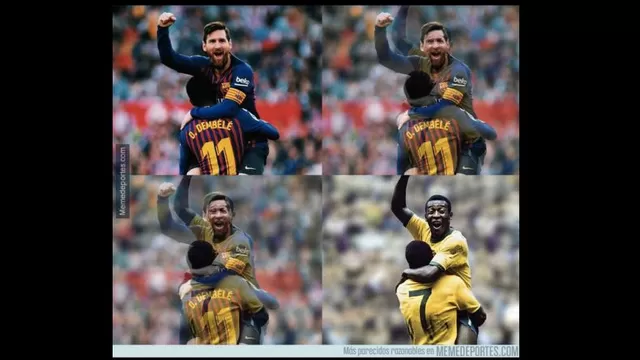 Messi protagonizó memes tras darle el triunfo al Barcelona sobre Sevilla con  &#39;hat-trick&#39;-foto-1