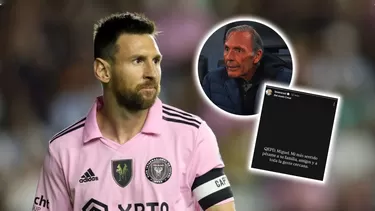 Lionel Messi se pronunció con emotivo mensaje tras la muerte de Miguel Ángel Russo / AD